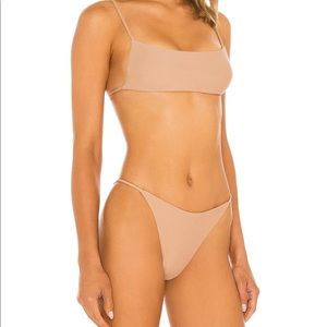 House of Harlow X Sophia Richie Iver Nude Bikini Set
